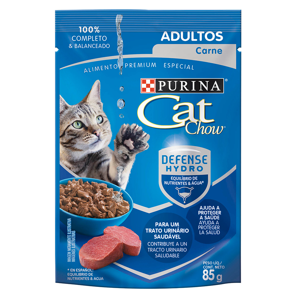 sachet cat chow