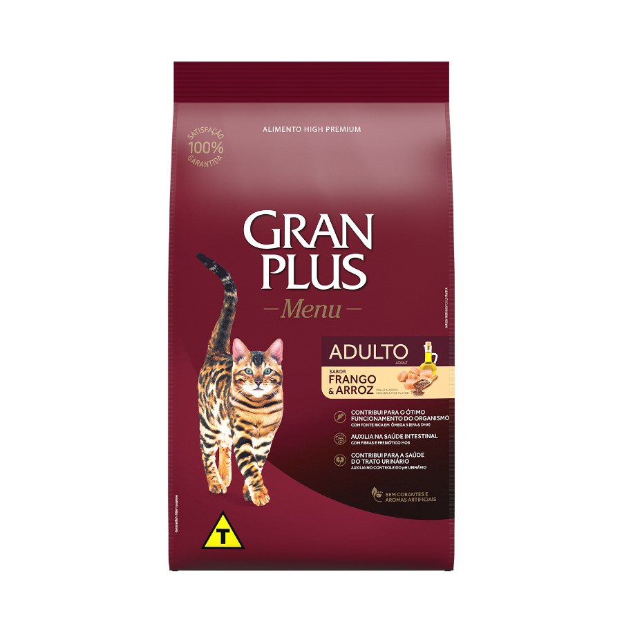 Gran Plus Gato Adulto sabor Pollo & Arroz - 10.1 kg