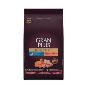 Gran Plus Gourmet Gato Adulto Castrado sabor Salmon & Pollo - 10 kg.