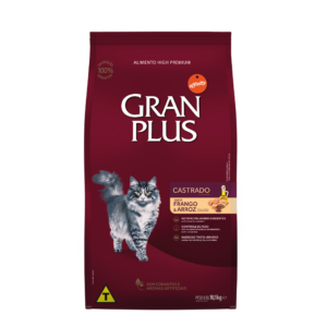 Gran Plus Gato Adulto Castrado sabor Pollo & Arroz - 10.1 kg