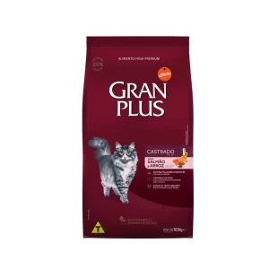 Gran Plus Gato Adulto Castrado sabor Salmón & Arroz - 10.1 kg