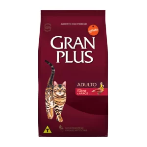 Gran Plus Gato Adulto sabor Carne & Arroz - 10.1 kg.